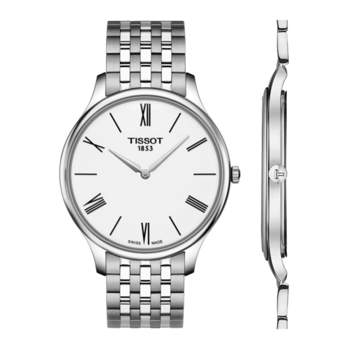 Tissot Tradition 5.5 Stainless Steel / White / Bracelet